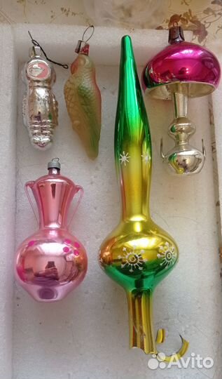 Елочные игрушки СССР в реставрацию (2)