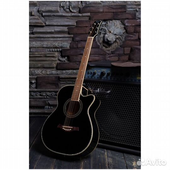 Акустическая гитара Flight F-230C BK
