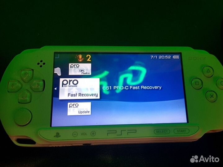 Sony PSP e1008 белая