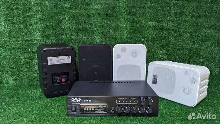 Комплект колонки и усилитель