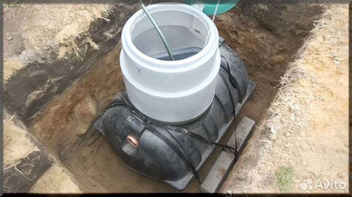Септик под ключ. Рассрочка 12 мес