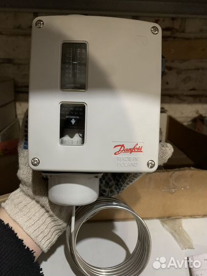 Реле температуры(термостат) danfoss shuft