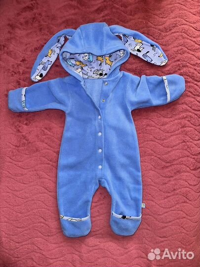 Флисовый комбинезон 62-68