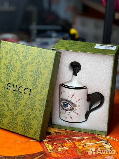 Фарфоровая кружка gucci