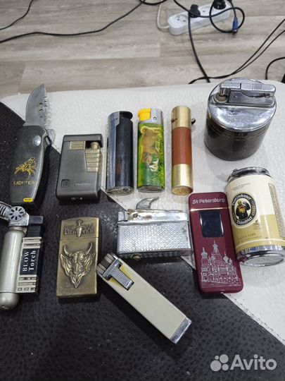 Лот Зажигалок 12 шт ссср,Россия, Китай