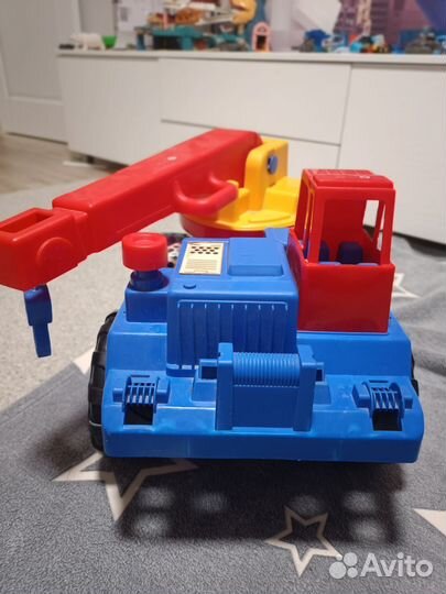 Машина кран детская