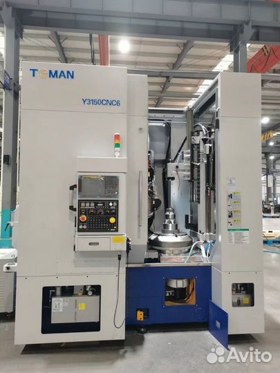 Зубофрезерный станок с чпу toman модели Y3150CNC6