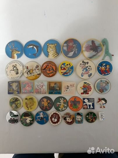 Значки мультики СССР