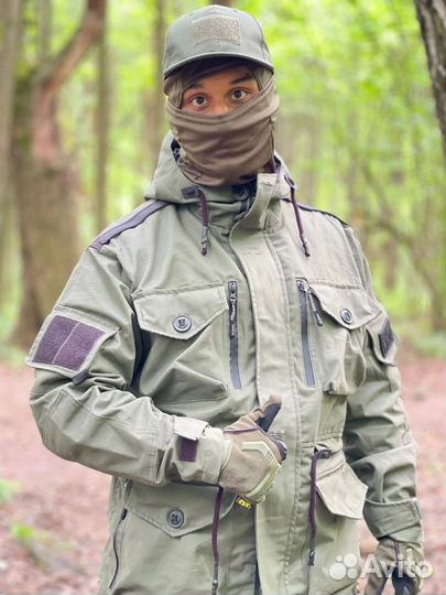 Горка 8 олива премиум (100 хлопок) пилигрим