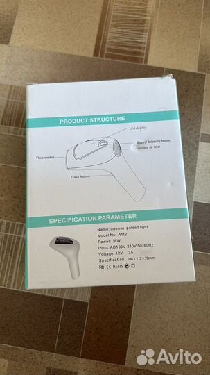 Лазерный эпилятор. Фотоэпилятор