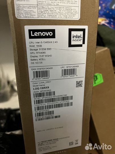 Игровой ноутбук Lenovo i5 13Gen RTX4060
