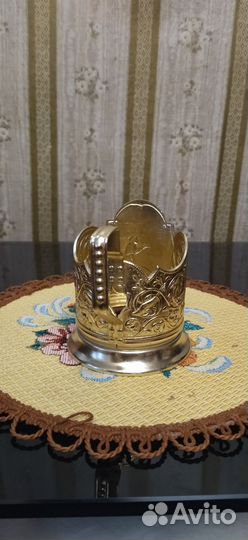 Подстаканник СССР Золотая рыбка