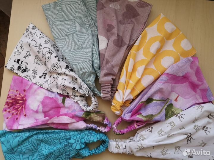 Косынка на резинке