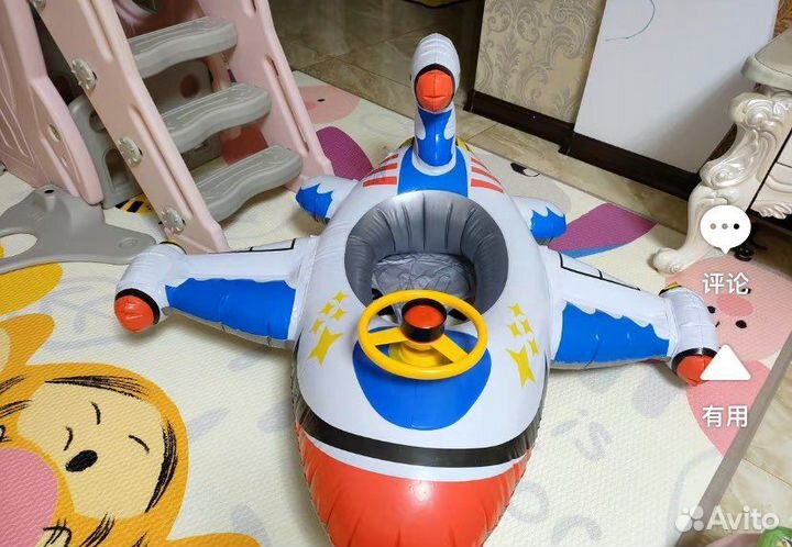 Надувной самолет новый