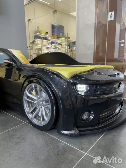 Кровать машина Evo Camaro чёрная