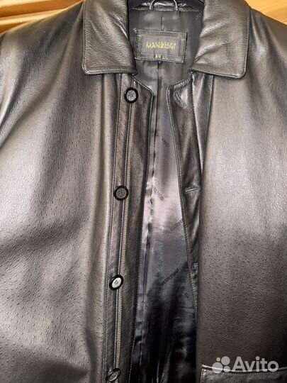 Кожаная куртка мужская