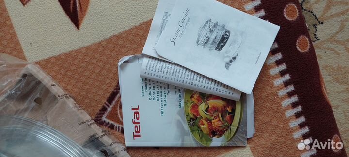 Пароварка tefal новая