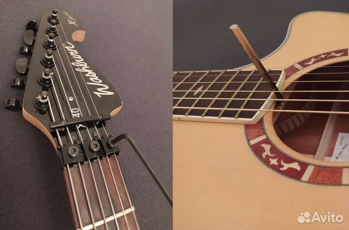 Замена струн и отстройка гитары