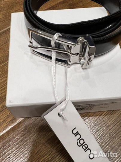 Новый кожаный мужской ремень