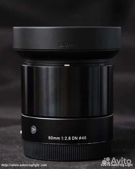 Объектив sigma 60mm 2.8 mft m4/3
