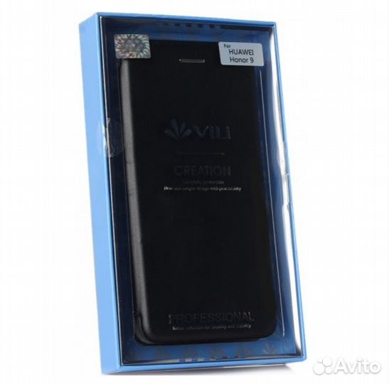 Фирменный Магнитный Чехол для Honor 9 (Black)