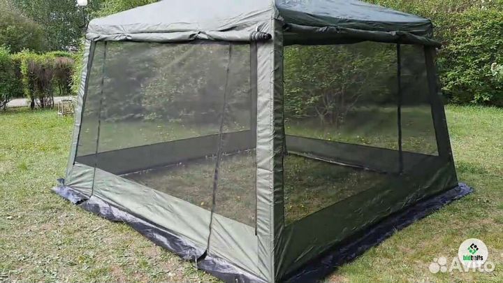 Палатка шатер 1628D усиленный каркас 320х320х245см