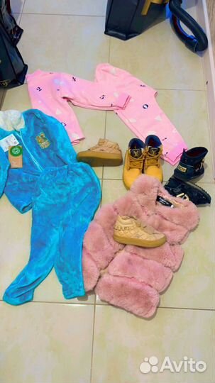 Вещи пакетом для девочки 104