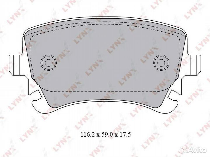 Колодки тормозные audi A4/A6/A8/VW multivan/T5/pha