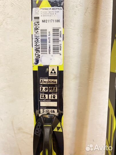 Лыжи беговые fisher speedmax