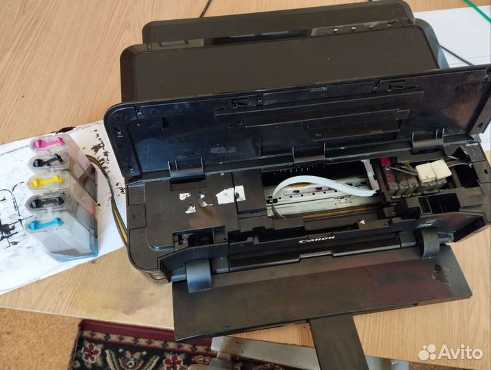 Принтер струйный Canon pixma ip7240 с снпч