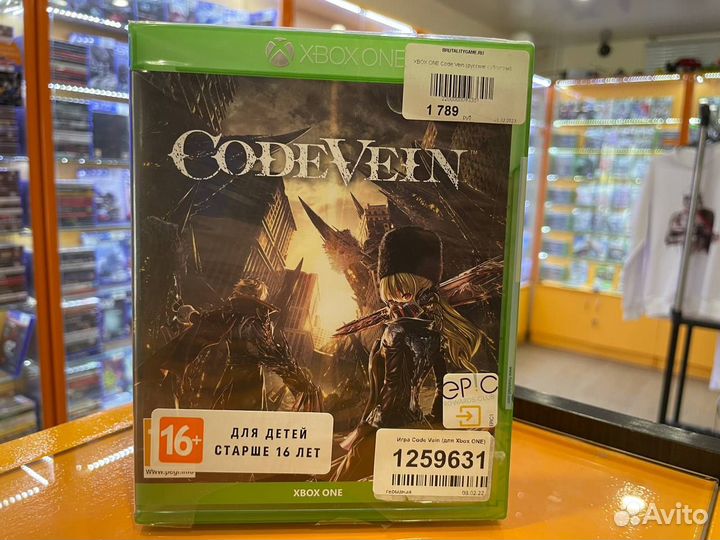 Xbox ONE Code Vein (русские субтитры)