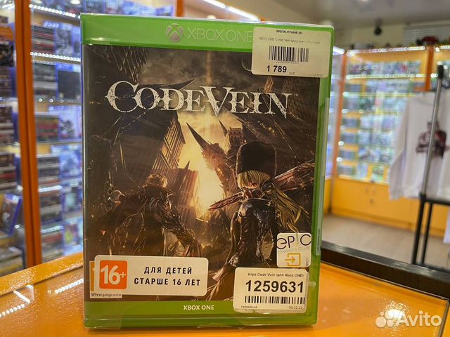 Xbox ONE Code Vein (русские субтитры)