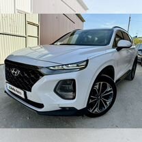 Hyundai Santa Fe 2.2 AT, 2020, 56 000 км, с пробегом, цена 3 800 000 руб.