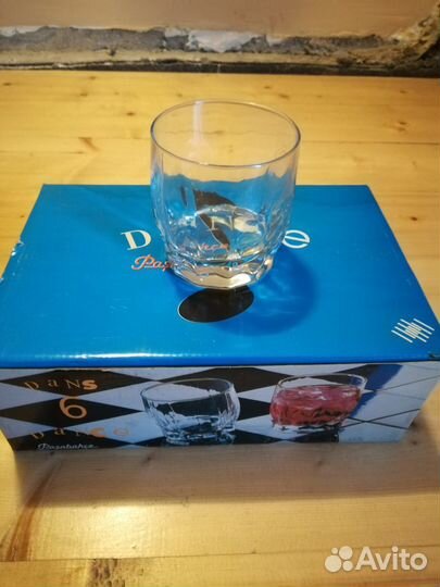 Набор стаканов dance, неиспользованный 6 шт. 250 м
