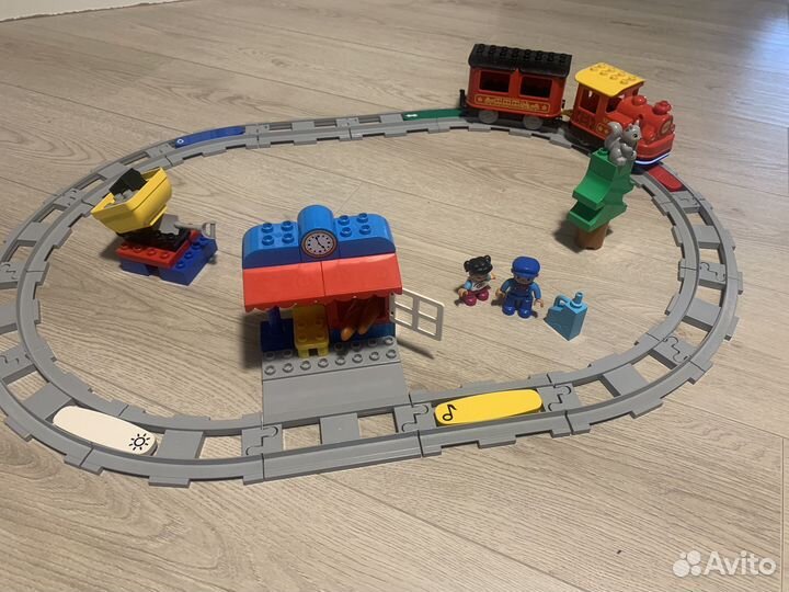 Lego duplo поезд и железная дорога