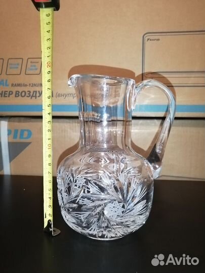 Хрустальный кувшин СССР