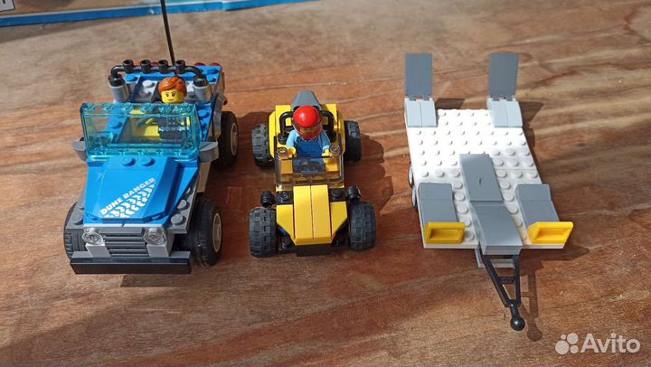 Lego City перевозчик песчаного багги (lego 60082)