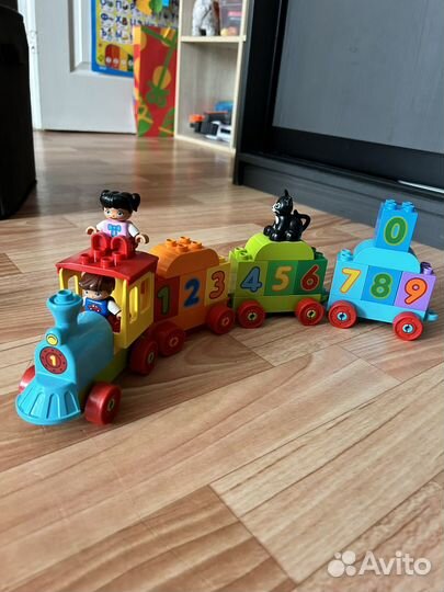 Lego дупло паровоз