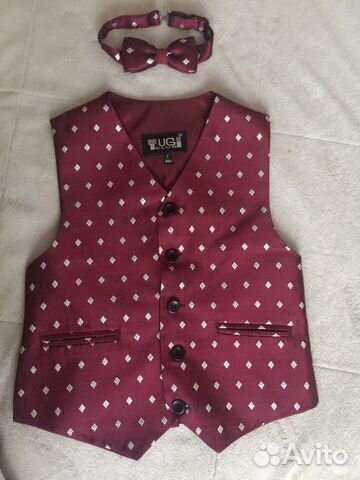 Жилет и бабочка, 7 лет