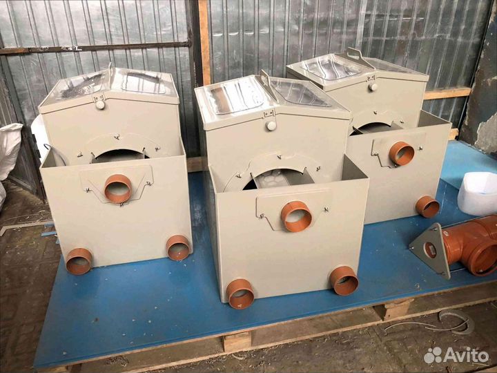 Барабанный фильтр для узв, пруда 50м3 с гарантией