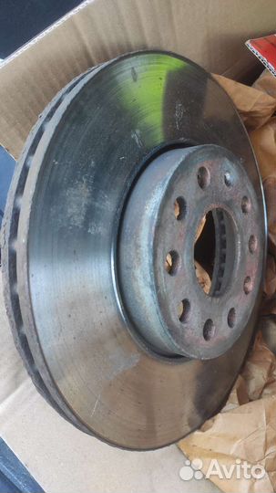 Диски тормозные передние Skoda Octavia A7 +колодки