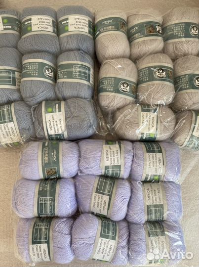 Пряжа Пух норка