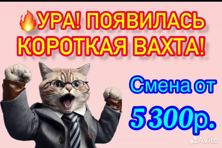Вахта 15 смен/проживание-питание/Упаковщик