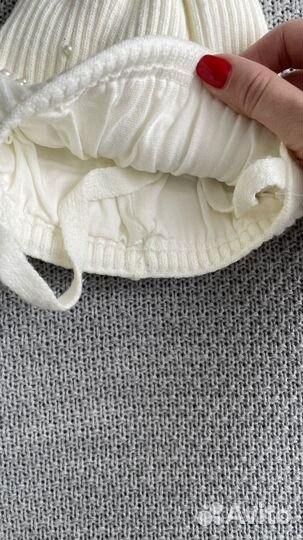 Шапочка для девочки на осень