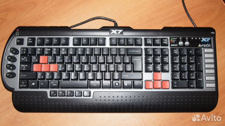 Игровая клавиатура A4tech G800MU