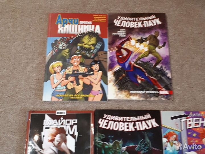 Комиксы марвел оригинал 5 шт