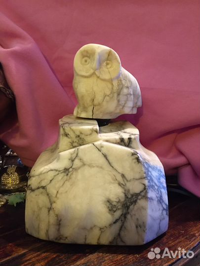 Светильник из мрамора