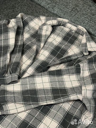 Рубашка в клетку женская