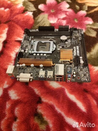 Материнская плата asrockh110M-DGS сокет 1151 v1