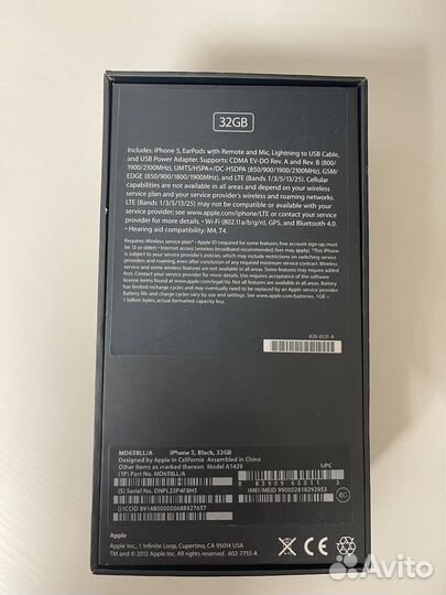 iPhone 5, 32 ГБ